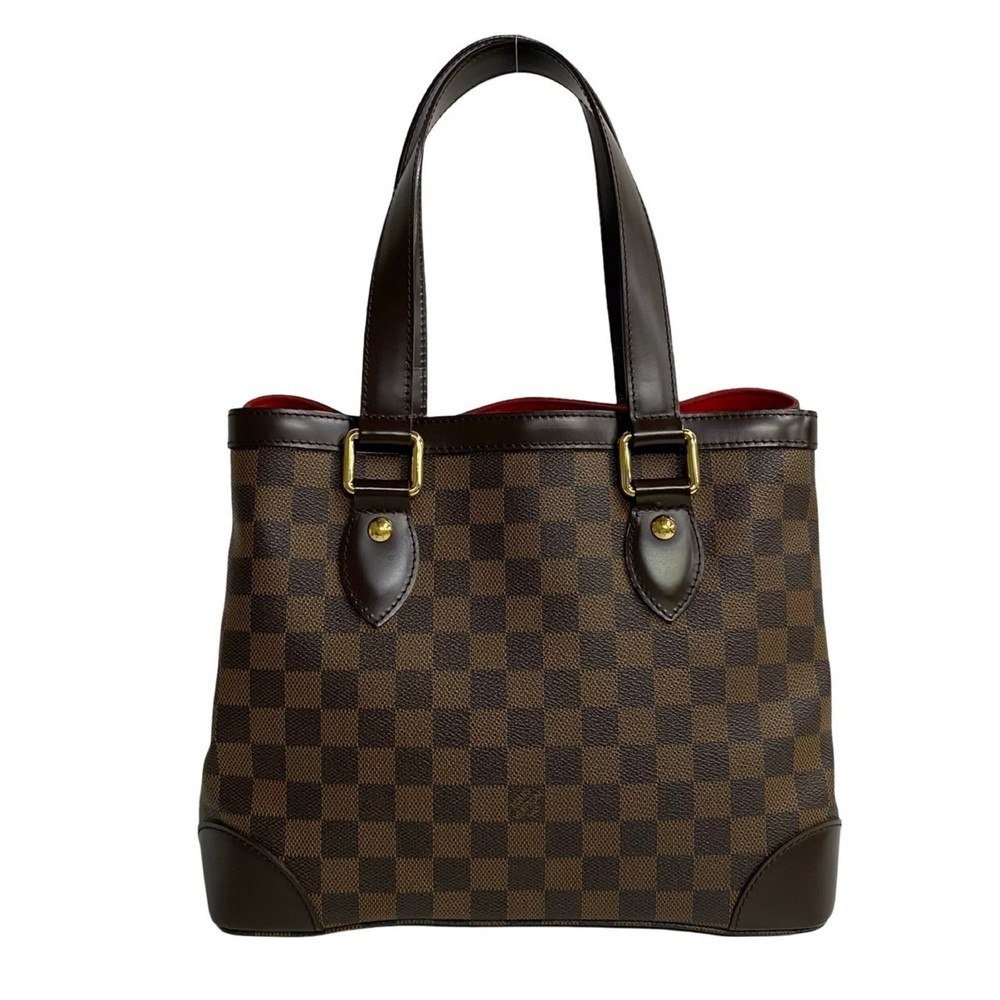 LOUIS VUITTON Brown Damier Leather Shoulder Bag - Picture 4 of 9